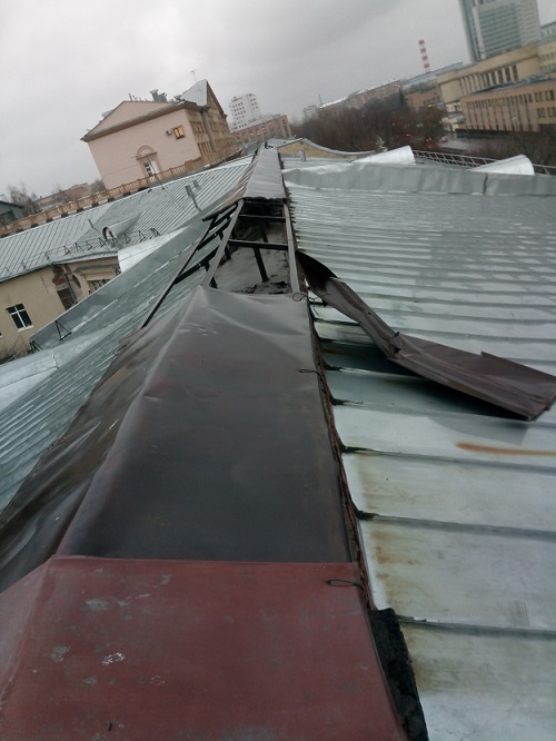 закрепление колпаков над вентканалами