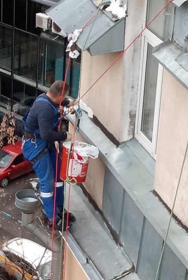 устранение протечек фасада